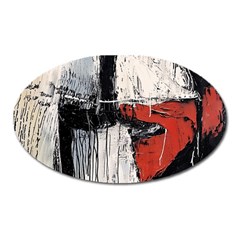 Abstract  Oval Magnet
