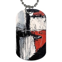 Abstract  Dog Tag (two Sides)