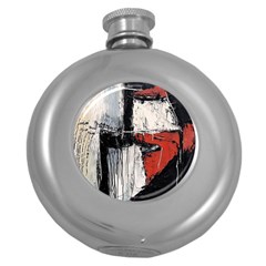 Abstract  Round Hip Flask (5 Oz)