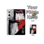 Abstract  Playing Cards 54 Designs (Mini) Front - SpadeK