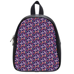 Trippy Cool Pattern School Bag (small)