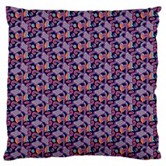 Trippy Cool Pattern Large Cushion Case (two Sides)