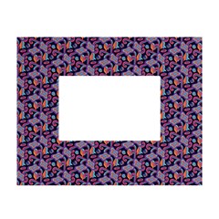 Trippy Cool Pattern White Tabletop Photo Frame 4 x6 