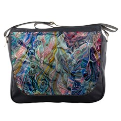 Abstract Flows Messenger Bag