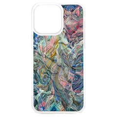 Abstract Flows Iphone 15 Plus Tpu Uv Print Case by kaleidomarblingart