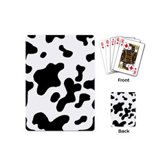 Cow Pattern Playing Cards Single Design (mini)