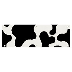 Cow Pattern Banner And Sign 6  X 2 