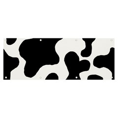 Cow Pattern Banner And Sign 8  X 3 