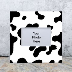 Cow Pattern White Box Photo Frame 4  X 6 