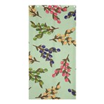 Berries Flowers Pattern Print Shower Curtain 36  x 72  (Stall)  Curtain(36 X72 )