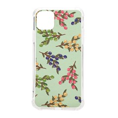 Berries Flowers Pattern Print Iphone 11 Pro Max 6 5 Inch Tpu Uv Print Case by Maspions