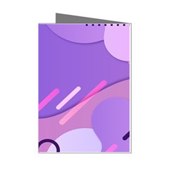 Colorful Labstract Wallpaper Theme Mini Greeting Cards (pkg Of 8)