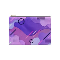 Colorful Labstract Wallpaper Theme Cosmetic Bag (medium) by Apen