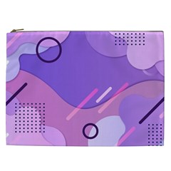 Colorful Labstract Wallpaper Theme Cosmetic Bag (xxl)