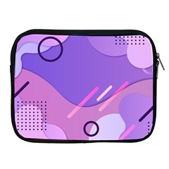 Colorful Labstract Wallpaper Theme Apple Ipad 2/3/4 Zipper Cases