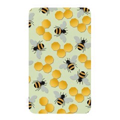 Bees Pattern Honey Bee Bug Honeycomb Honey Beehive Memory Card Reader (rectangular) by Bedest
