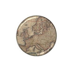 Old Vintage Classic Map Of Europe Hat Clip Ball Marker