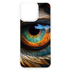 Eye Bird Feathers Vibrant Iphone 15 Plus Tpu Uv Print Case by Hannah976