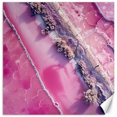 Texture Pink Pattern Paper Grunge Canvas 20  X 20 