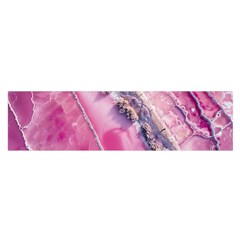 Texture Pink Pattern Paper Grunge Oblong Satin Scarf (16  X 60 ) by Ndabl3x