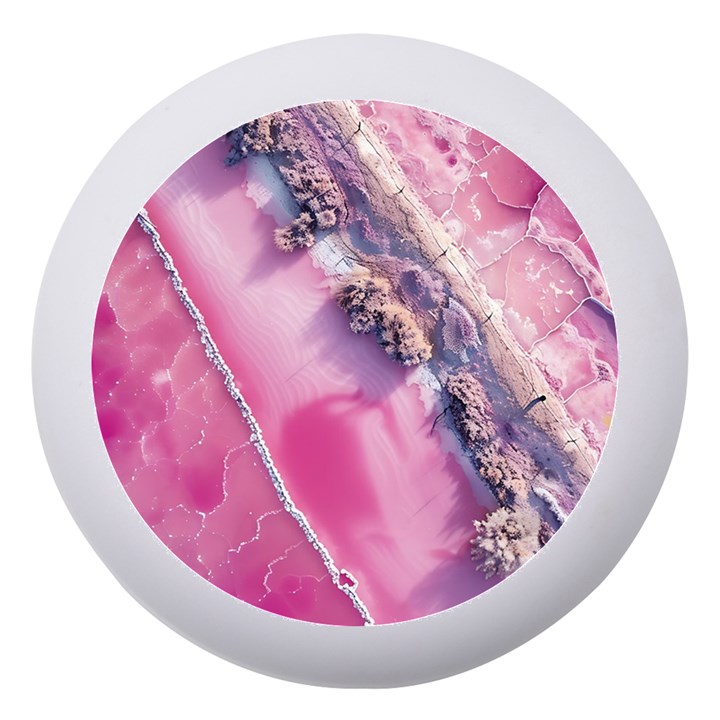 Texture Pink Pattern Paper Grunge Dento Box with Mirror