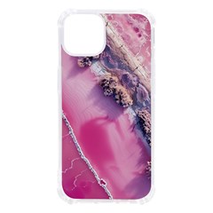 Texture Pink Pattern Paper Grunge Iphone 13 Tpu Uv Print Case