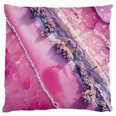 Texture Pink Pattern Paper Grunge 16  Baby Flannel Cushion Case (two Sides)