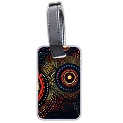 Abstract Geometric Pattern Luggage Tag (two Sides)