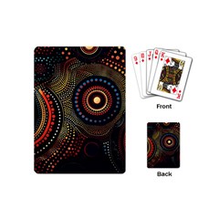 Abstract Geometric Pattern Playing Cards Single Design (mini)