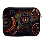 Abstract Geometric Pattern Apple iPad 2/3/4 Zipper Cases Front