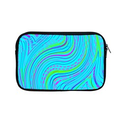 Pattern Swirl Pink Green Aqua Apple Macbook Pro 13  Zipper Case