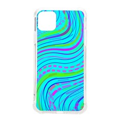 Pattern Swirl Pink Green Aqua Iphone 11 Pro Max 6 5 Inch Tpu Uv Print Case