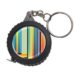 Colorful Rainbow Striped Pattern Stripes Background Measuring Tape