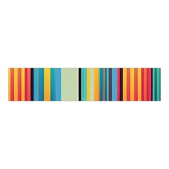 Colorful Rainbow Striped Pattern Stripes Background Velvet Scrunchie