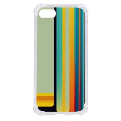 Colorful Rainbow Striped Pattern Stripes Background Iphone Se