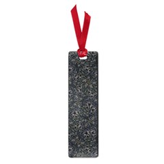 Midnight Blossom Elegance Black Backgrond Small Book Marks