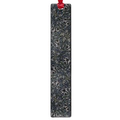 Midnight Blossom Elegance Black Backgrond Large Book Marks