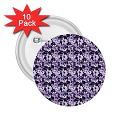 Purple Roses 1 Purple Roses 2 25  Buttons (10 Pack) 