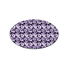 Purple Roses 1 Purple Roses Sticker Oval (10 Pack)