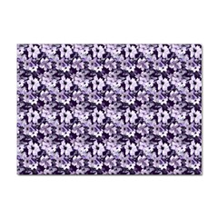 Purple Roses 1 Purple Roses Sticker A4 (100 Pack)