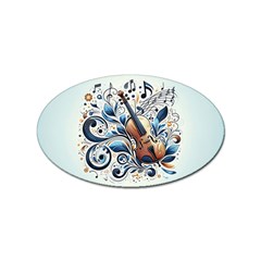 Cello Sticker Oval (100 Pack) by RiverRootz