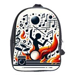 Abstract Drummer School Bag (large)