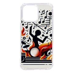 Abstract Drummer Iphone 14 Pro Max Tpu Uv Print Case by RiverRootz