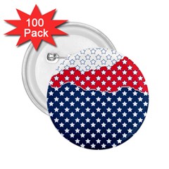 Illustrations Stars 2 25  Buttons (100 Pack) 