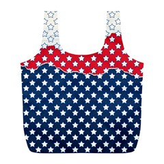 Illustrations Stars Full Print Recycle Bag (l)