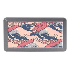 Waves Ocean Sea Water Pattern Rough Seas Digital Art Nature Nautical Memory Card Reader (mini)