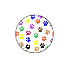 Pawprints Paw Prints Paw Animal Hat Clip Ball Marker