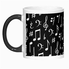 Chalk Music Notes Signs Seamless Pattern Morph Mug