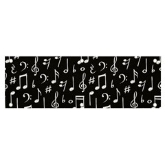 Chalk Music Notes Signs Seamless Pattern Banner And Sign 6  X 2 