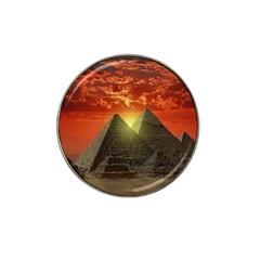 Pyramids Egypt Monument Landmark Sunrise Sunset Egyptian Hat Clip Ball Marker (10 Pack)